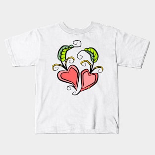 Garden Hearts Kids T-Shirt